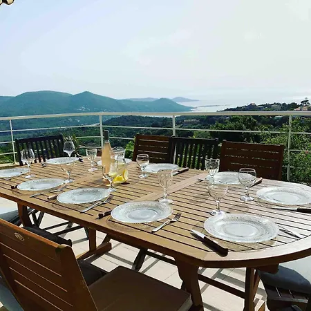 Superb Sea View With Pool And Big Garden Pietrosella