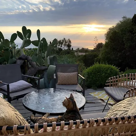 Vakantiehuis Superb Sea View With Pool And Big Garden Pietrosella